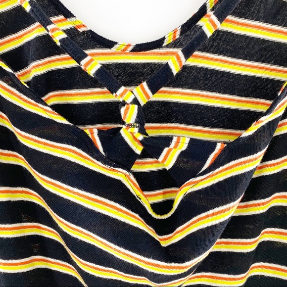 NEW Free People Lost at Sea Tank Top Black L - Picture 10 of 12